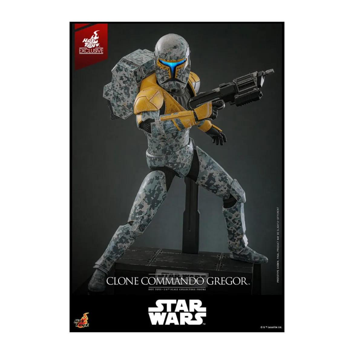 Hot Toys Star Wars - Clone Commando Gregor - The Clone Wars 1/6 Hot Toys Exclusive