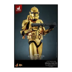 Hot toys Star Wars - Clone Trooper Gold Chrome Version 1/6 Toy Fair Exclusive