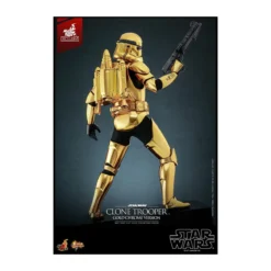 Hot toys Star Wars - Clone Trooper Gold Chrome Version 1/6 Toy Fair Exclusive