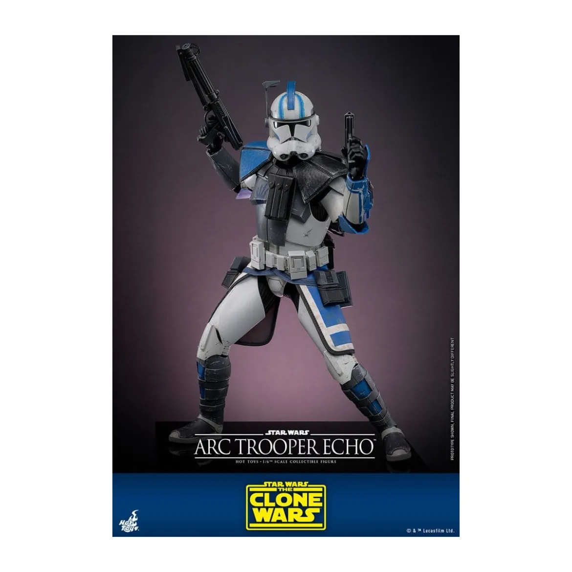 Hot Toys Star Wars - Clone Trooper Echo - The Clone Wars 1/6