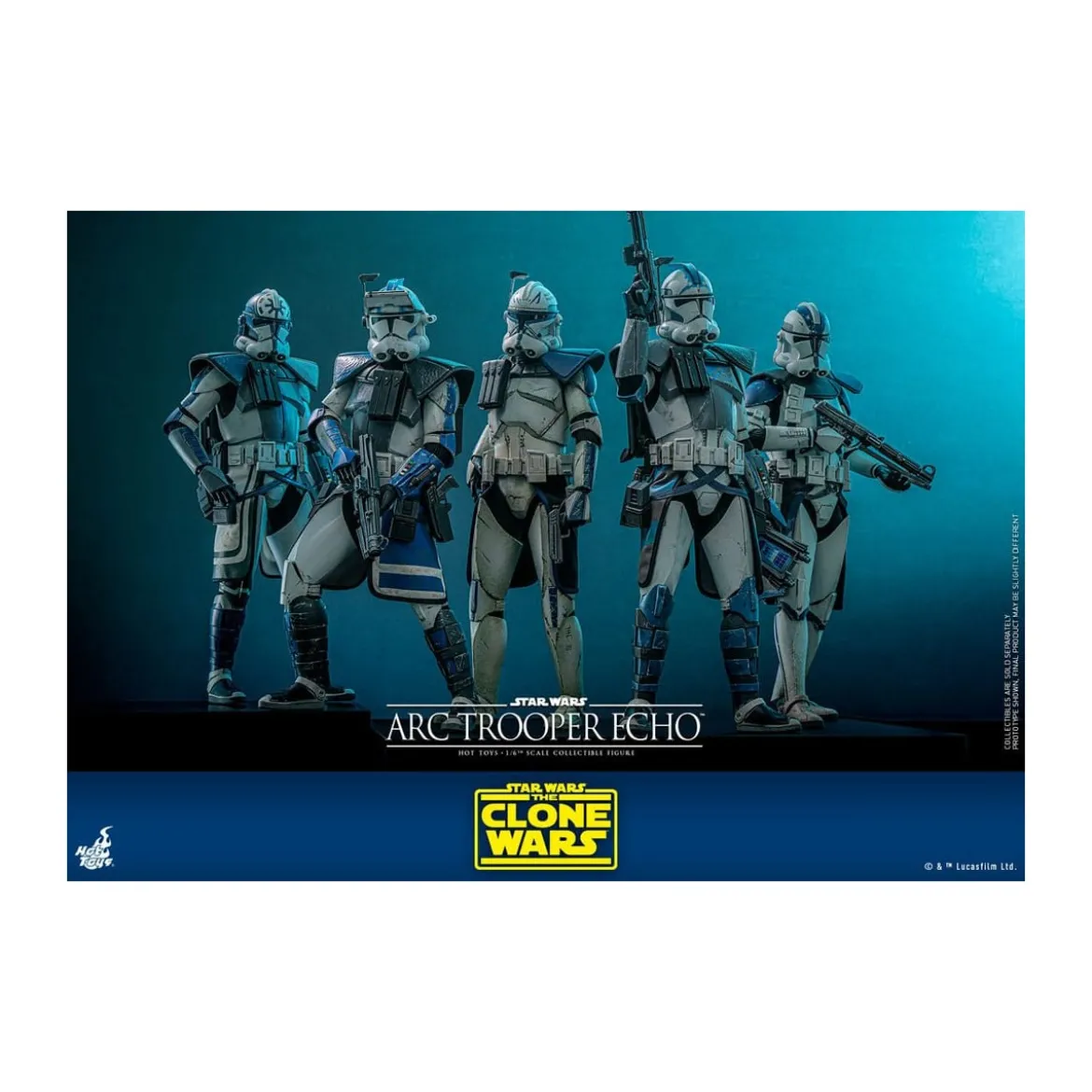 Hot Toys Star Wars - Clone Trooper Echo - The Clone Wars 1/6
