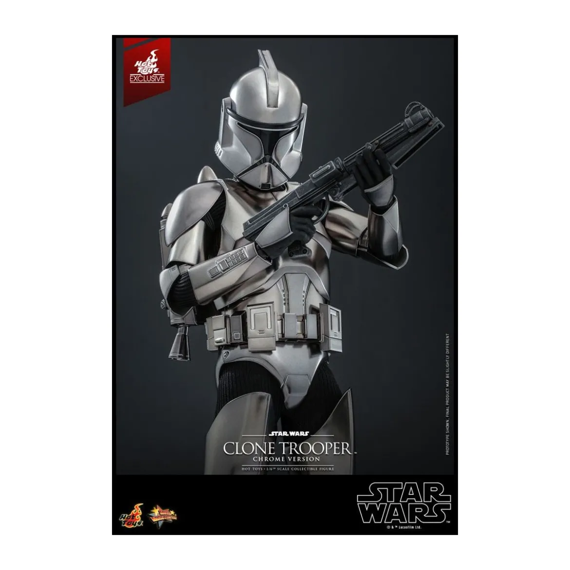 Hot toys Star Wars - Clone Trooper Chrome Version 1/6 2022 Convention Exclusive