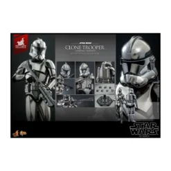 Hot toys Star Wars - Clone Trooper Chrome Version 1/6 2022 Convention Exclusive