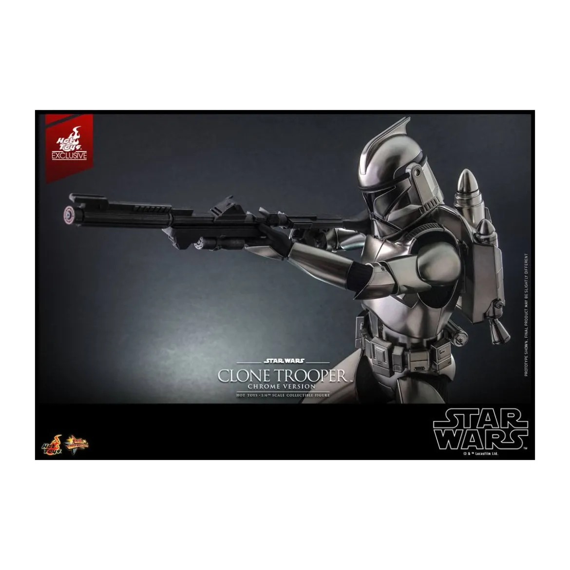 Hot toys Star Wars - Clone Trooper Chrome Version 1/6 2022 Convention Exclusive