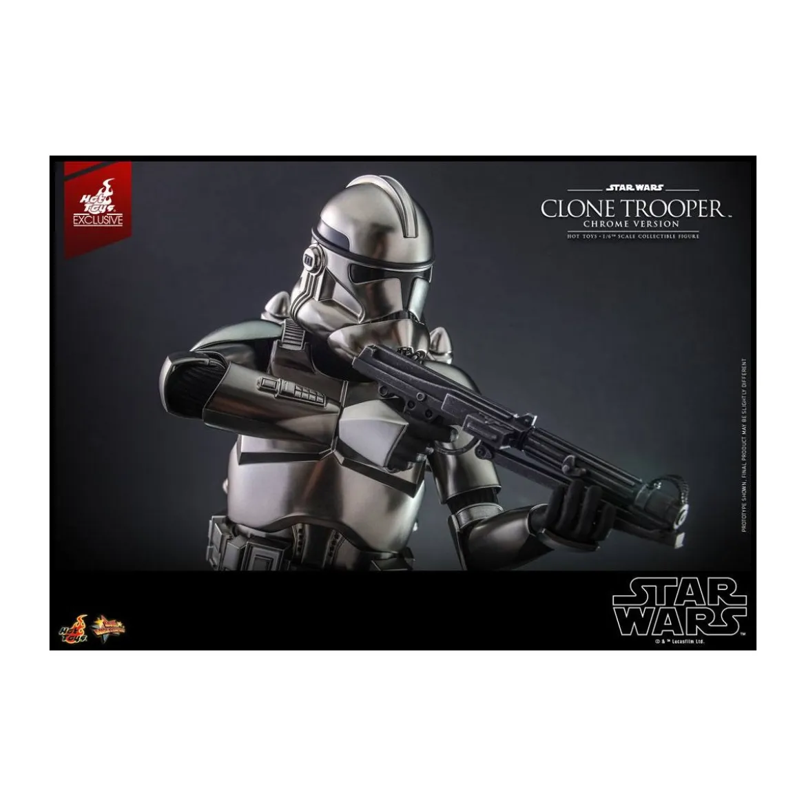 Hot toys Star Wars - Clone Trooper Chrome Version 1/6 2022 Convention Exclusive