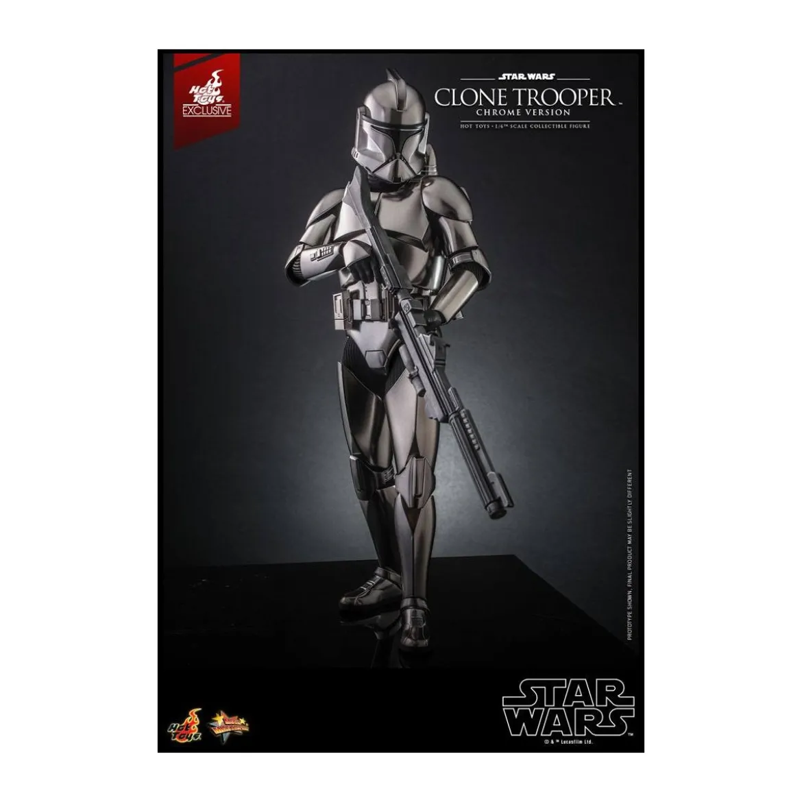 Hot toys Star Wars - Clone Trooper Chrome Version 1/6 2022 Convention Exclusive