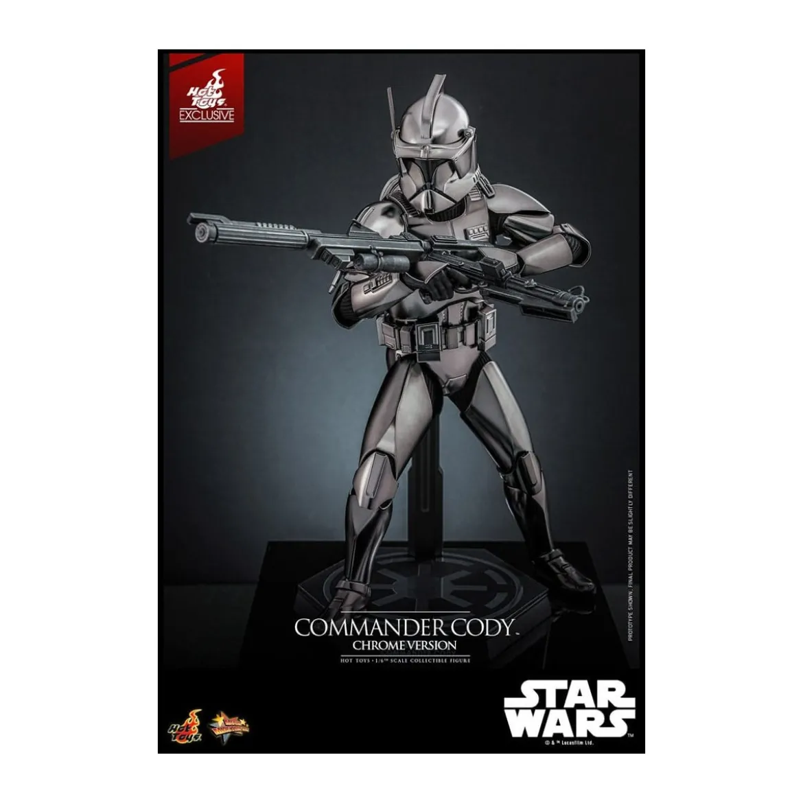 Hot Toys Star Wars - Commander Cody Chrome Version Exclusive MMS 1/6