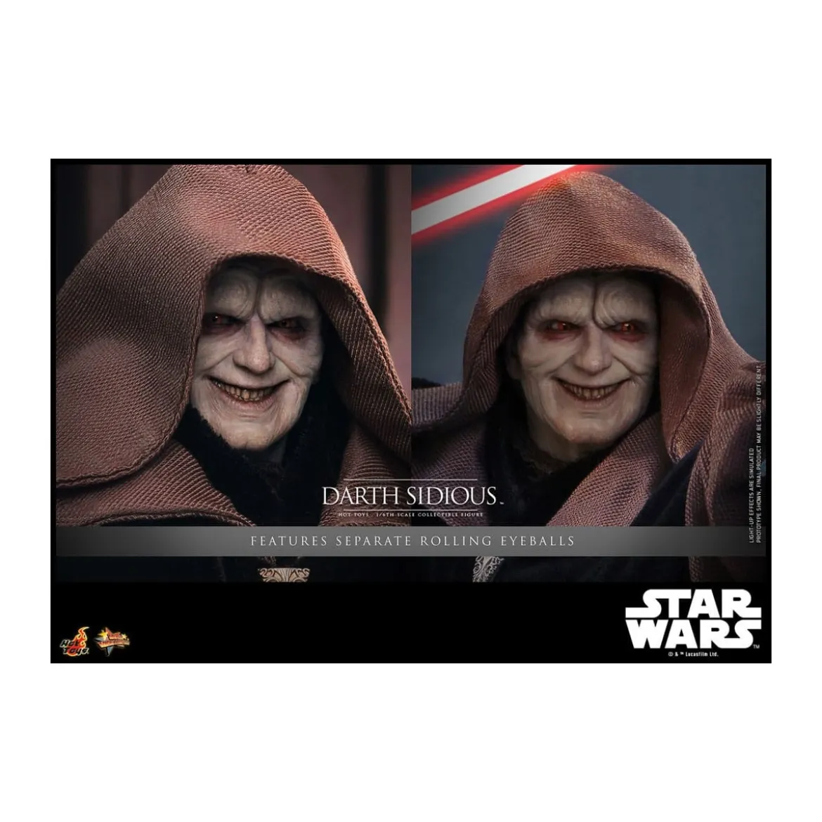 Hot Toys Star Wars - Darth Sidious MMS 1/6