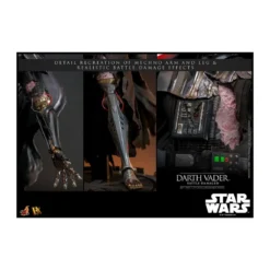 Hot toys Star Wars: Darth Vader Battle Damaged MMS 1/6