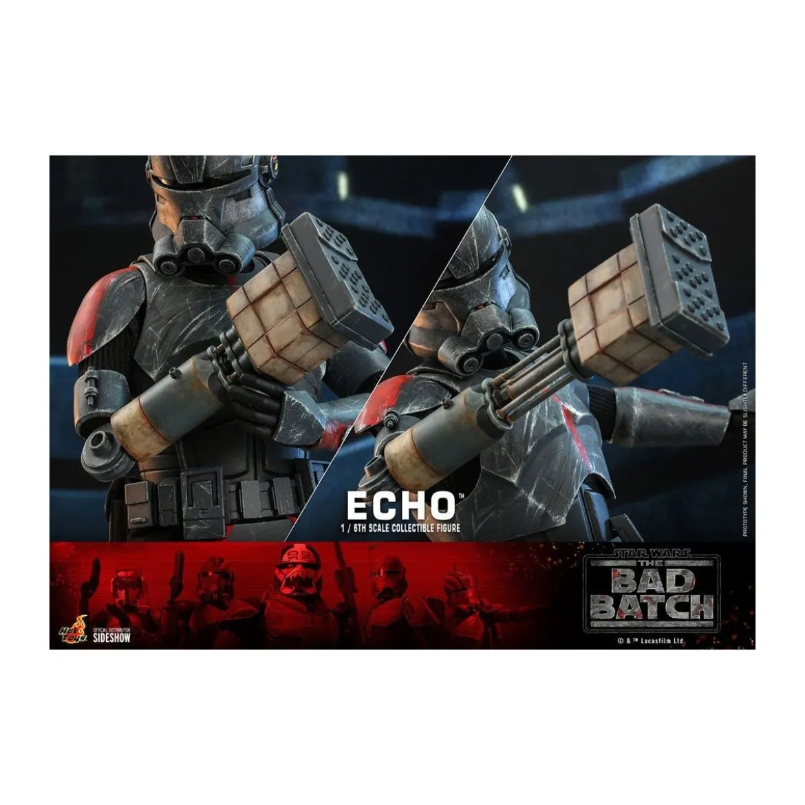 Hot Toys Star Wars - Echo - The Bad Batch 1/6