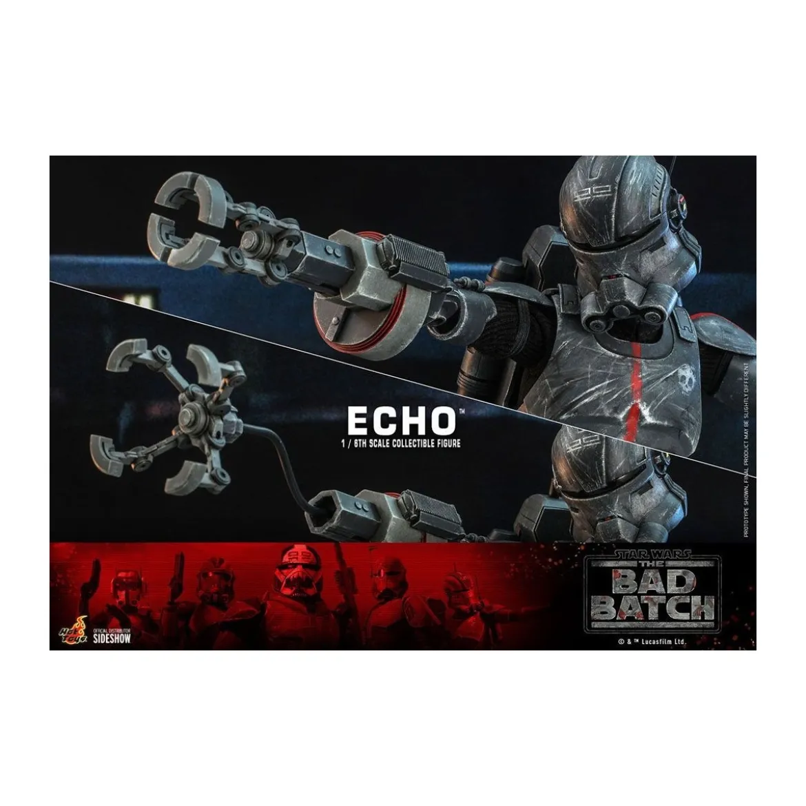 Hot Toys Star Wars - Echo - The Bad Batch 1/6