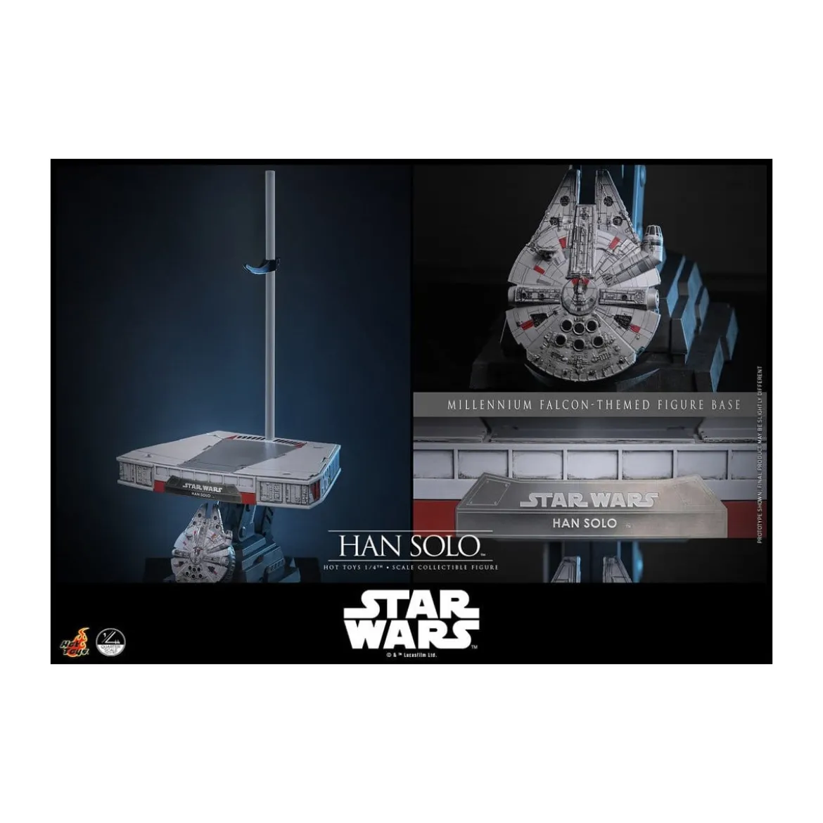 Hot Toys Star Wars Episode IV - Han Solo Movie Quarter Scale Collectible Figure