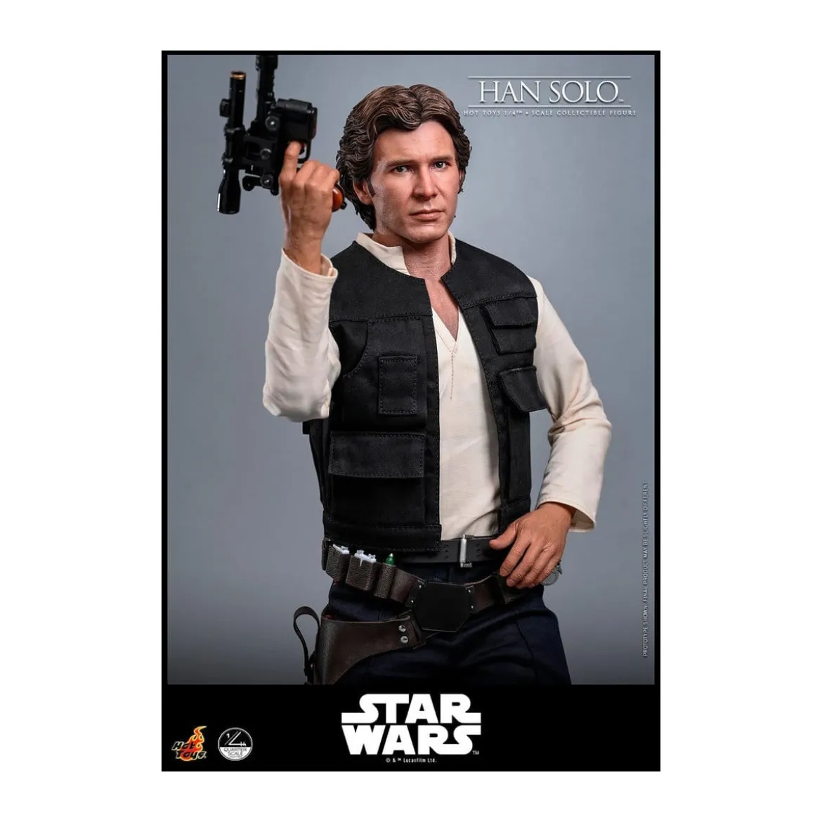 Hot Toys Star Wars Episode IV - Han Solo Movie Quarter Scale Collectible Figure