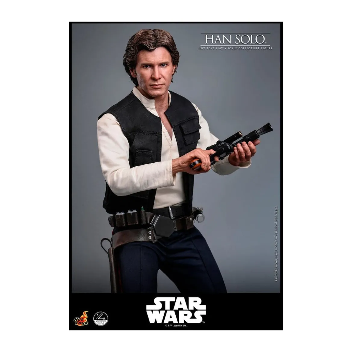 Hot Toys Star Wars Episode IV - Han Solo Movie Quarter Scale Collectible Figure