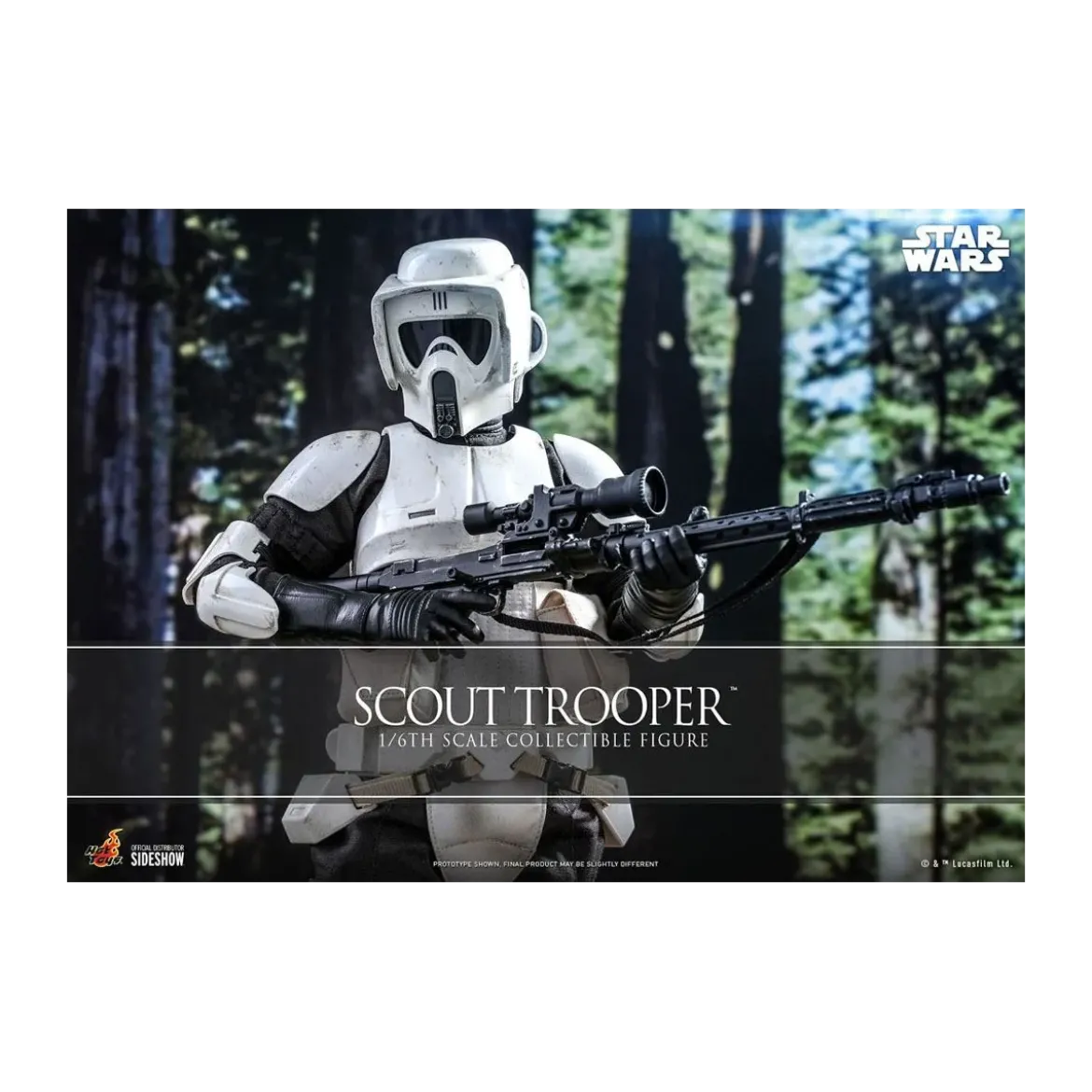 Hot Toys Star Wars Episode VI Scout Trooper 1/6 Movie Masterpiece