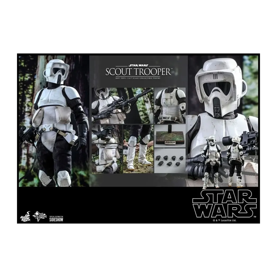 Hot Toys Star Wars Episode VI Scout Trooper 1/6 Movie Masterpiece