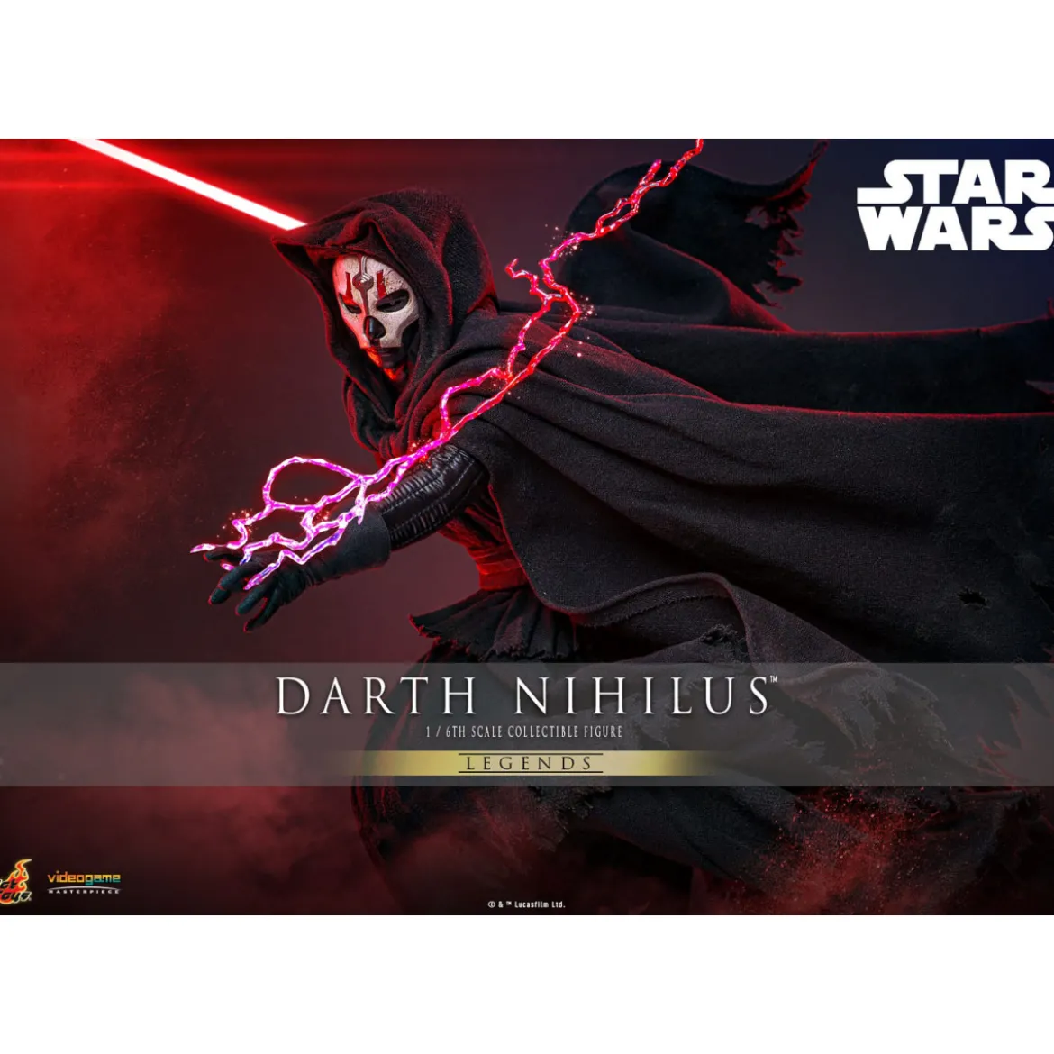 Hot Toys Star Wars figurine 1/6 Darth Nihilus 31 cm