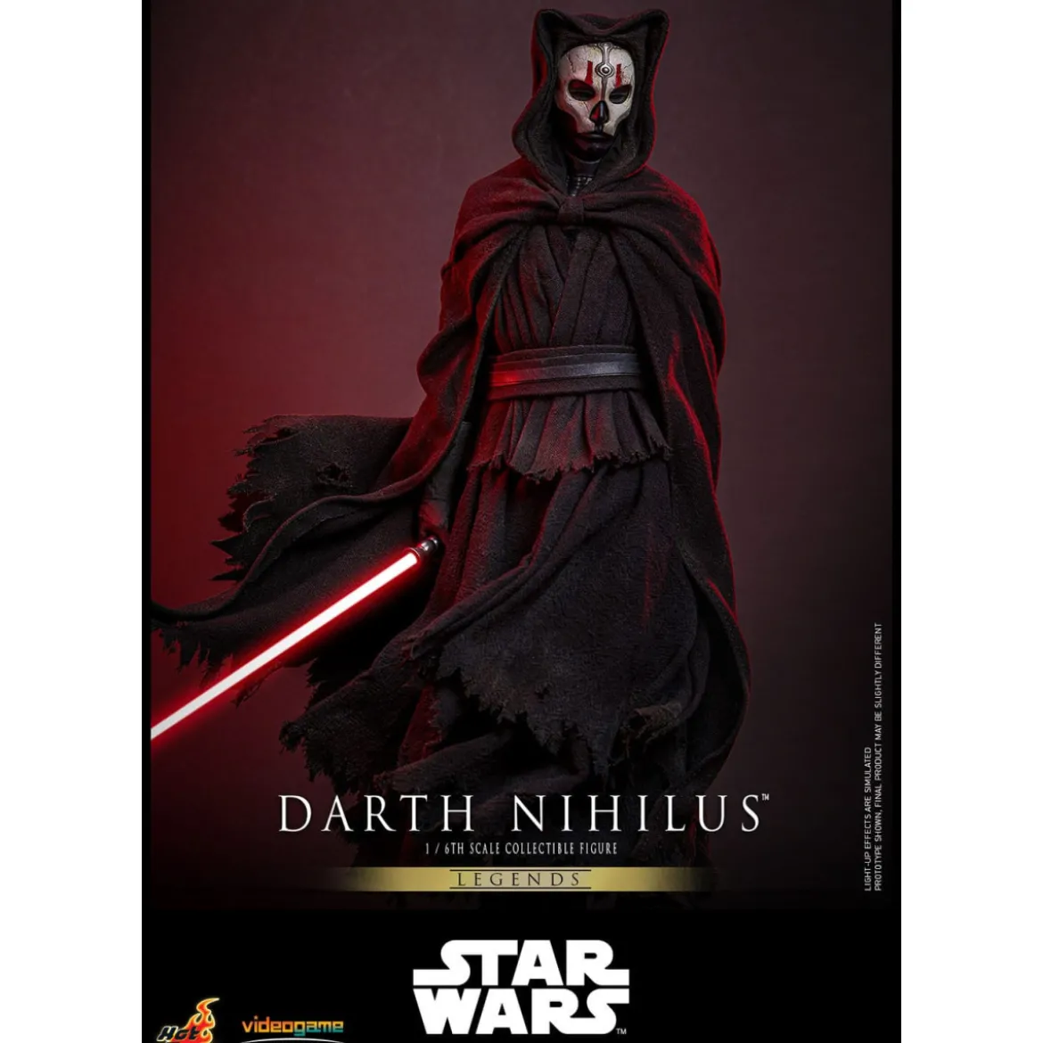 Hot Toys Star Wars figurine 1/6 Darth Nihilus 31 cm
