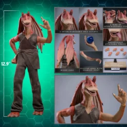 Hot Toys Star Wars figurine 1/6 Jar Jar Binks