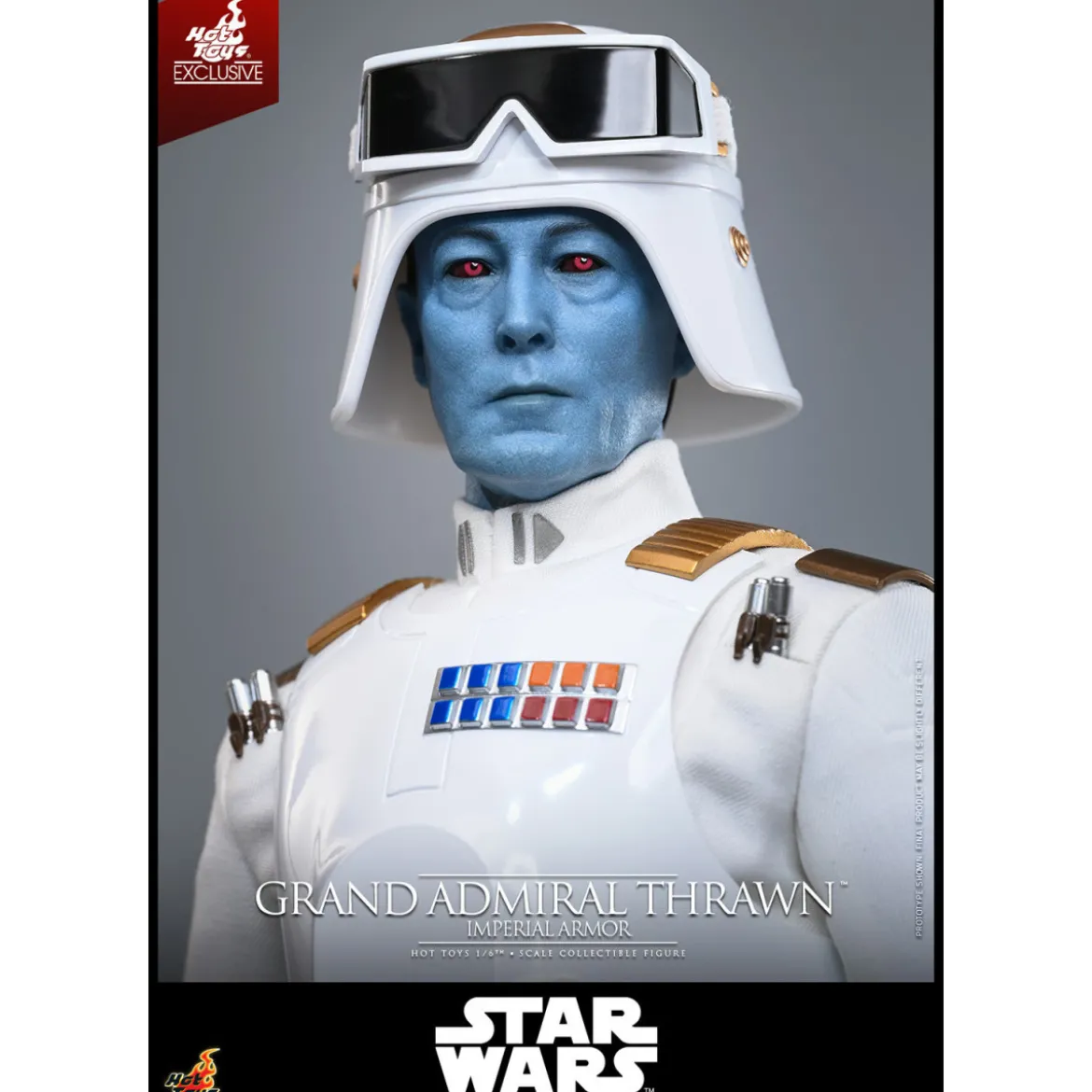 Hot Toys Star Wars - Grand Admiral Thrawn (Imperial Armor) 1/6 - Rebels - Hot Toys Exclusive - TMS169