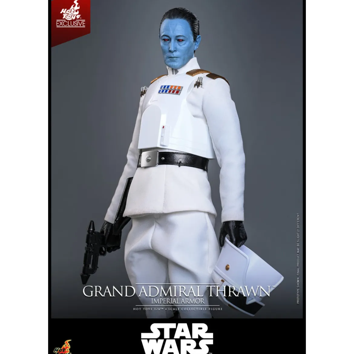Hot Toys Star Wars - Grand Admiral Thrawn (Imperial Armor) 1/6 - Rebels - Hot Toys Exclusive - TMS169