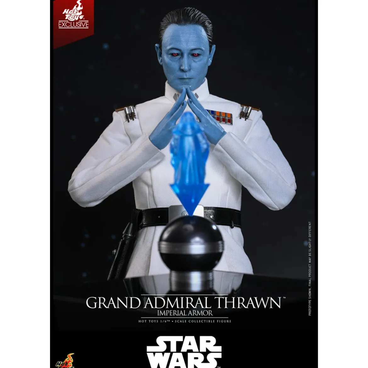 Hot Toys Star Wars - Grand Admiral Thrawn (Imperial Armor) 1/6 - Rebels - Hot Toys Exclusive - TMS169