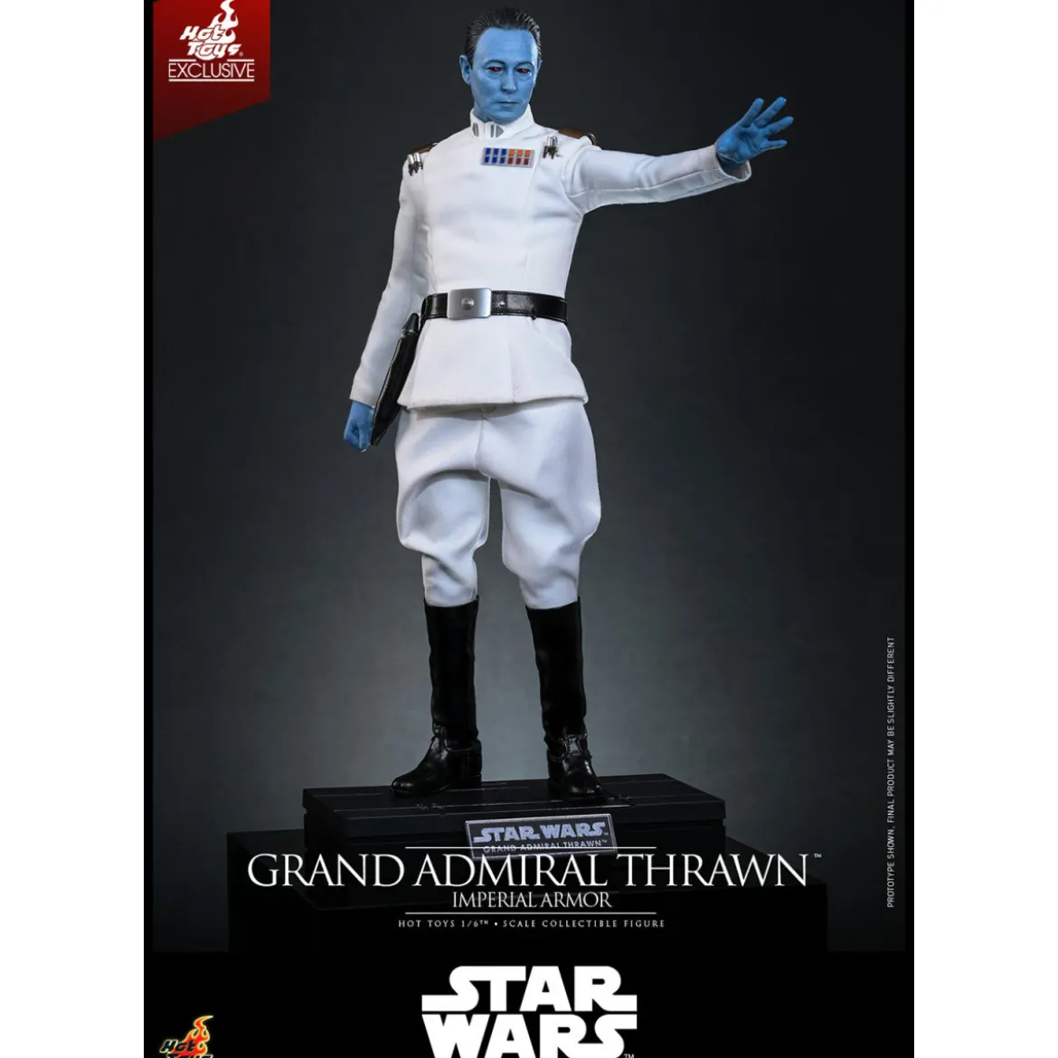 Hot Toys Star Wars - Grand Admiral Thrawn (Imperial Armor) 1/6 - Rebels - Hot Toys Exclusive - TMS169