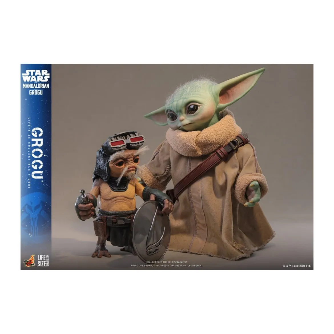Hot toys Star Wars - Grogu 1/1 - Star Wars: The Mandalorian & Grogu