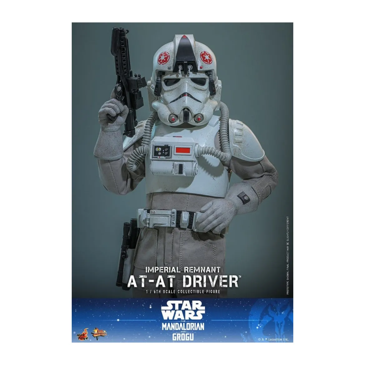 Hot Toys Star Wars - Imperial Remnant AT-AT Driver 1/6 MMS845 - Star Wars: The Mandalorian & Grogu