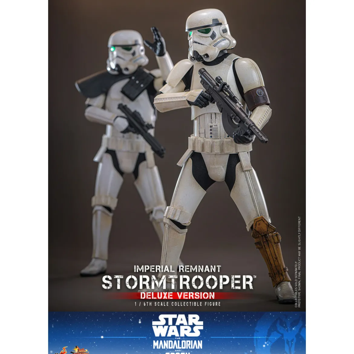 Hot Toys Star Wars - Imperial Remnant Stormtrooper Deluxe Version 1/6 MMS837 - Star Wars: The Mandalorian & Grogu
