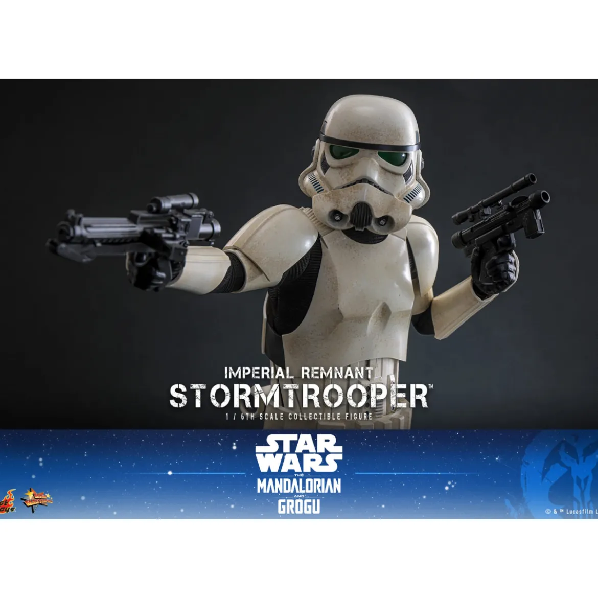Hot Toys Star Wars - Imperial Remnant Stormtrooper 1/6 MMS836 - Star Wars: The Mandalorian & Grogu