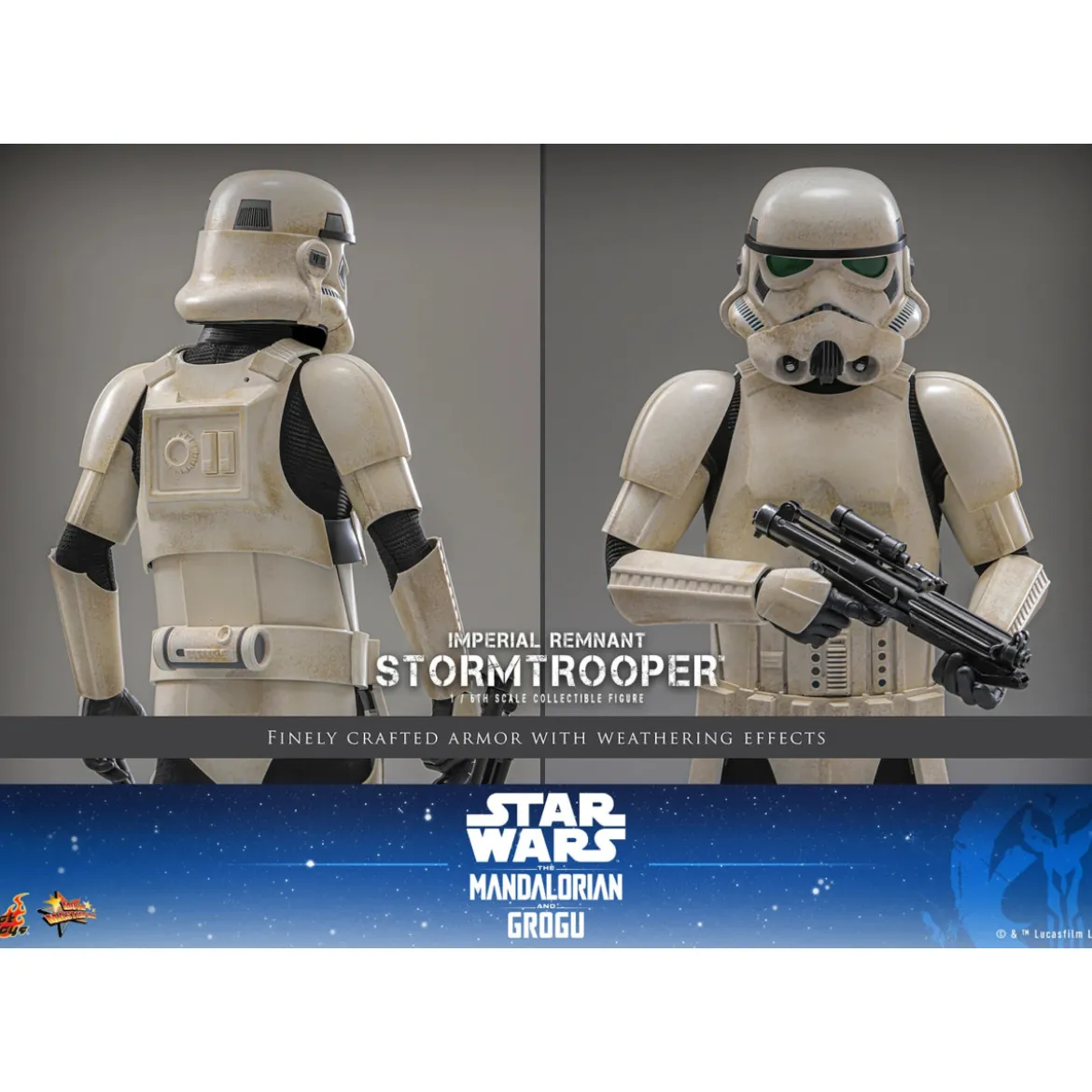 Hot Toys Star Wars - Imperial Remnant Stormtrooper 1/6 MMS836 - Star Wars: The Mandalorian & Grogu