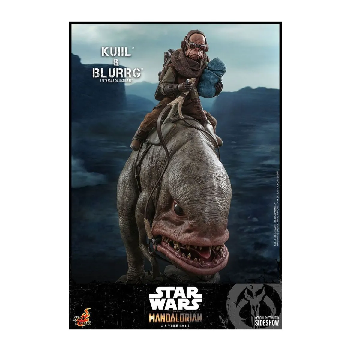 Hot Toys Star Wars - Kuiil and Blurrg - The Mandalorian