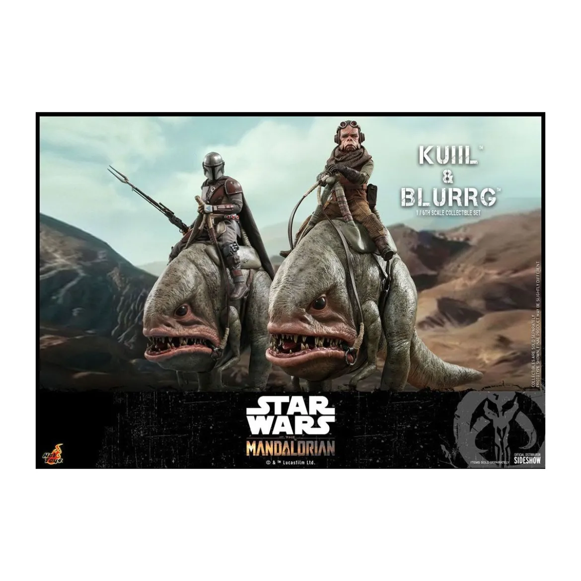 Hot Toys Star Wars - Kuiil and Blurrg - The Mandalorian
