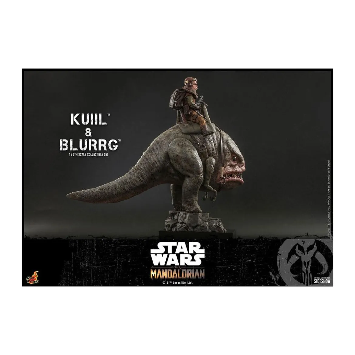 Hot Toys Star Wars - Kuiil and Blurrg - The Mandalorian