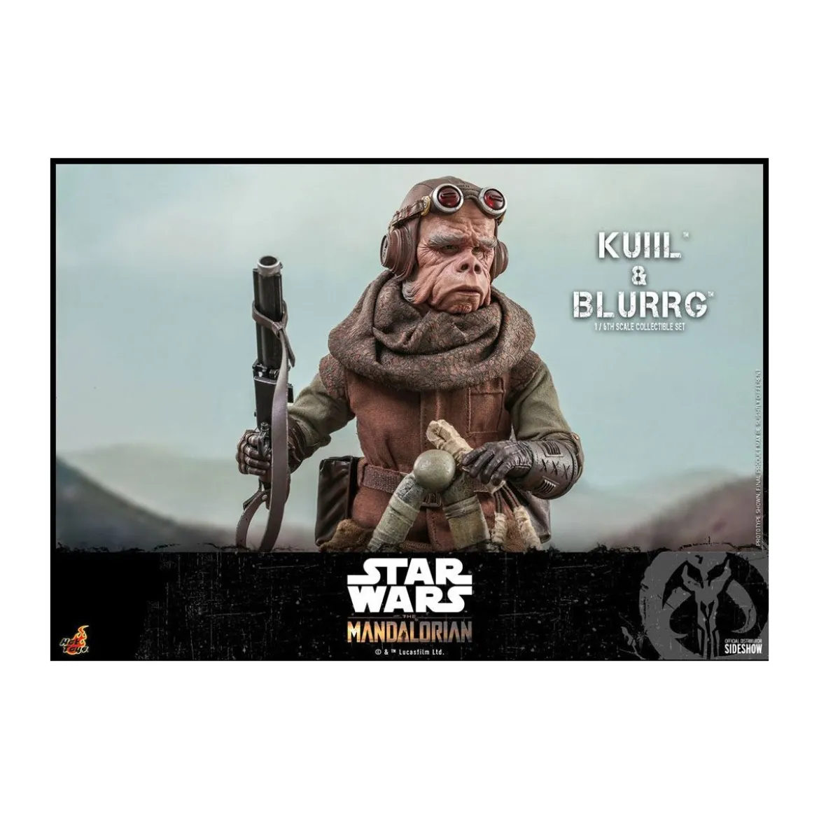 Hot Toys Star Wars - Kuiil and Blurrg - The Mandalorian