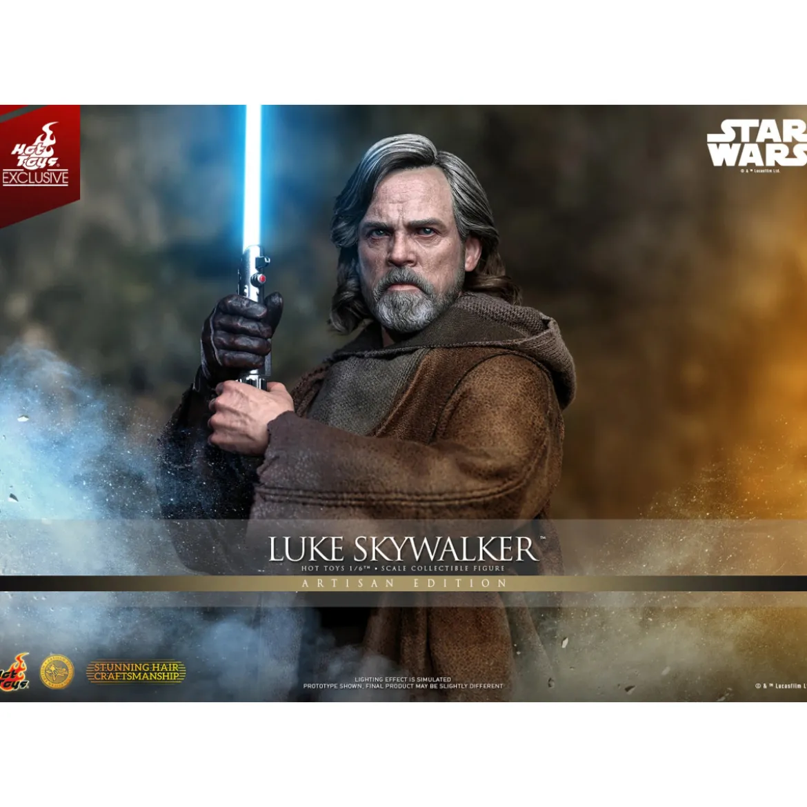 Hot Toys Star Wars - Luke Skywalker (Artisan Editon) MMS 1/6 - The Last Jedi Hot Toys Exclusive