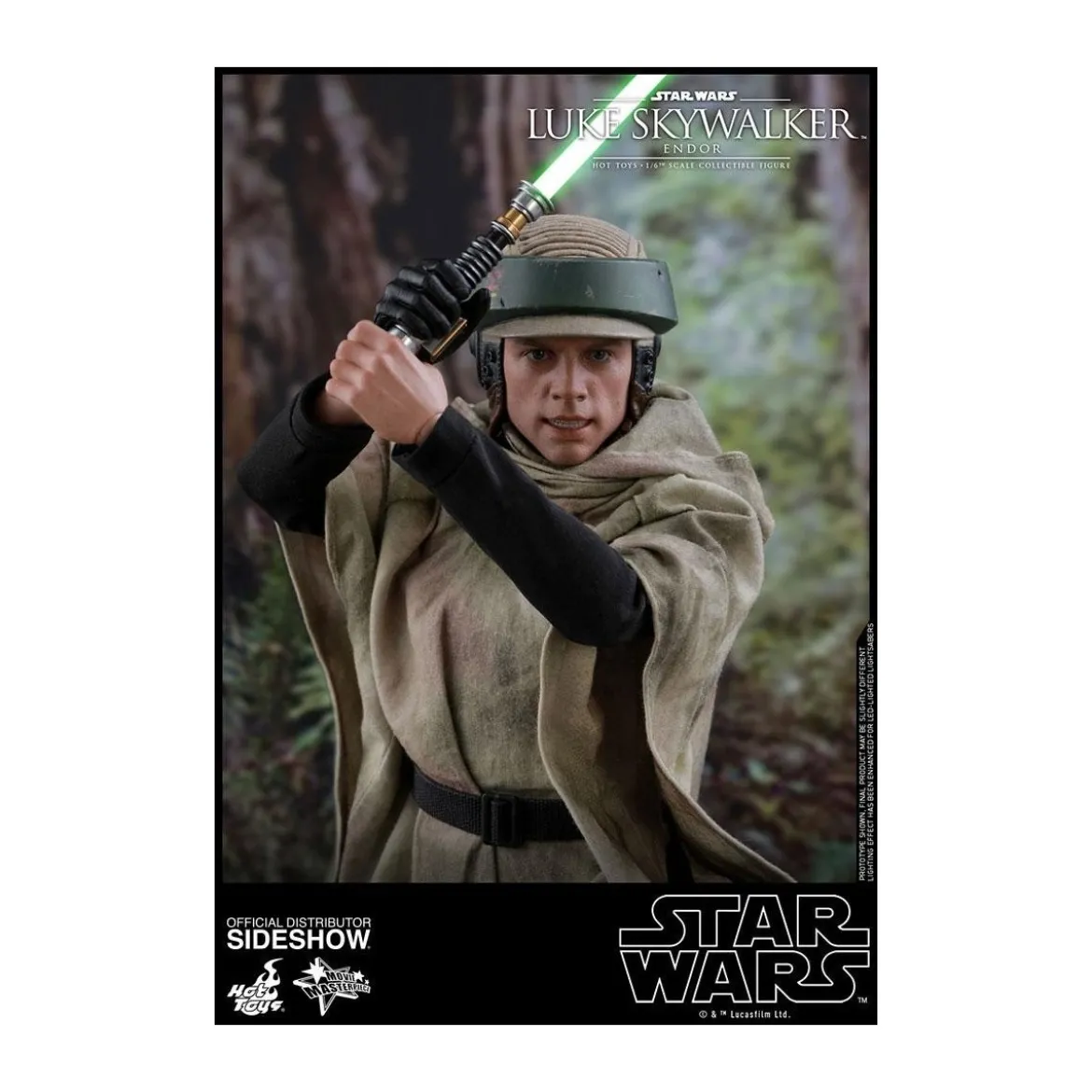 Hot Toys Star Wars Movie Masterpiece - Episode VI Luke Skywalker Endor 1/6 Occasion
