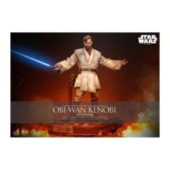 Hot toys Star Wars: Obi-Wan Kenobi (Mustafar) 1/6 - épisode III : La Revanche des Sith