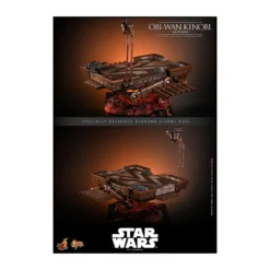 Hot toys Star Wars: Obi-Wan Kenobi (Mustafar) 1/6 - épisode III : La Revanche des Sith
