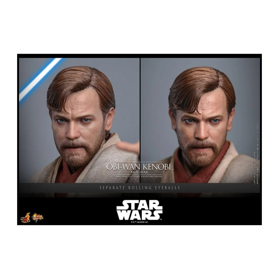 Hot toys Star Wars: Obi-Wan Kenobi (Mustafar) 1/6 - épisode III : La Revanche des Sith