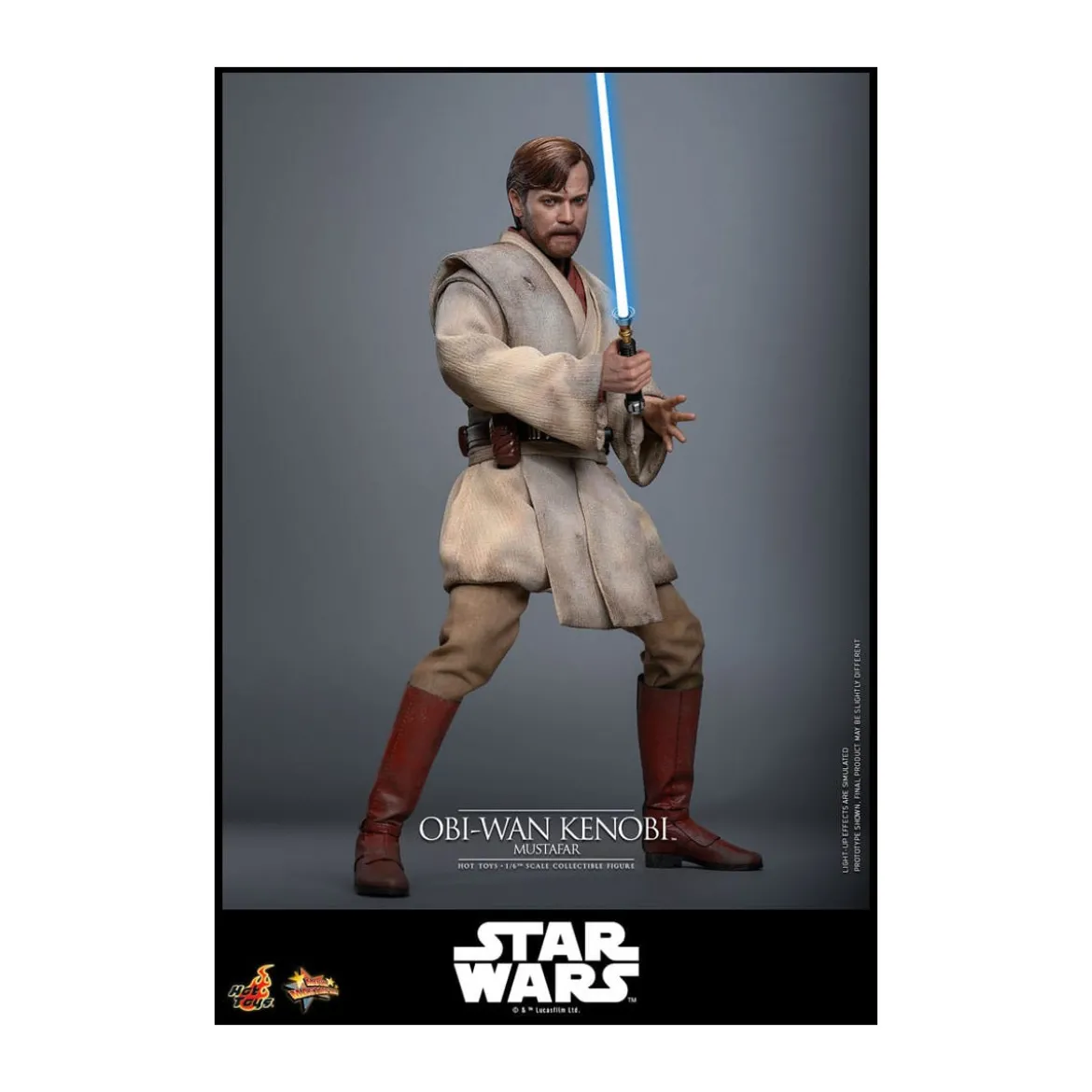Hot toys Star Wars: Obi-Wan Kenobi (Mustafar) 1/6 - épisode III : La Revanche des Sith
