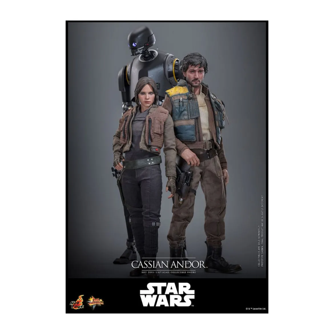 Hot Toys Star Wars Rogue One - CASSIAN ANDOR MMS 1/6