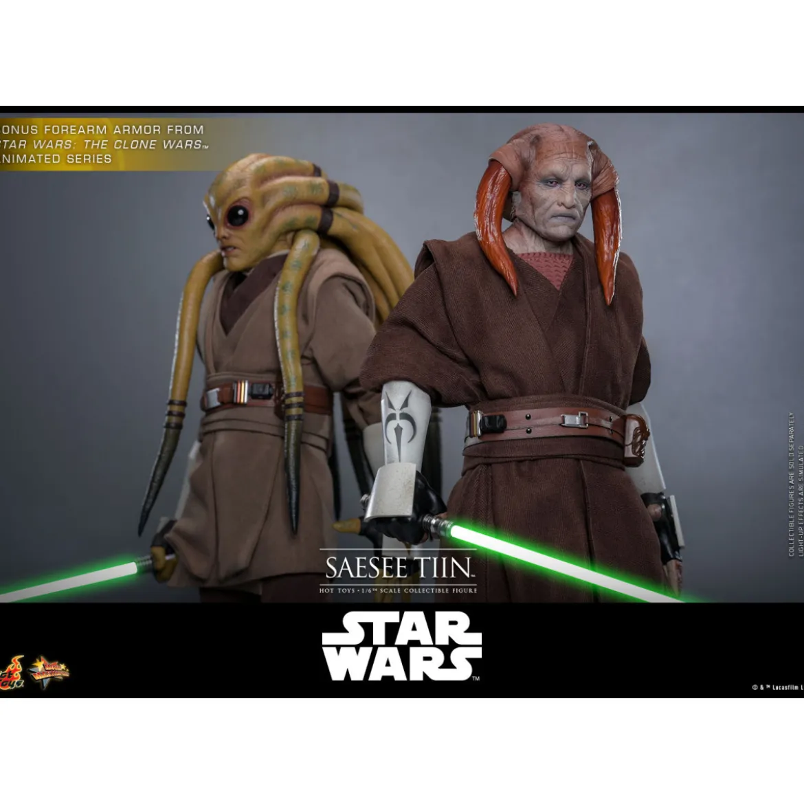 Hot Toys Star Wars - Saesee Tiin MMS1/6 - La Revanche des Sith