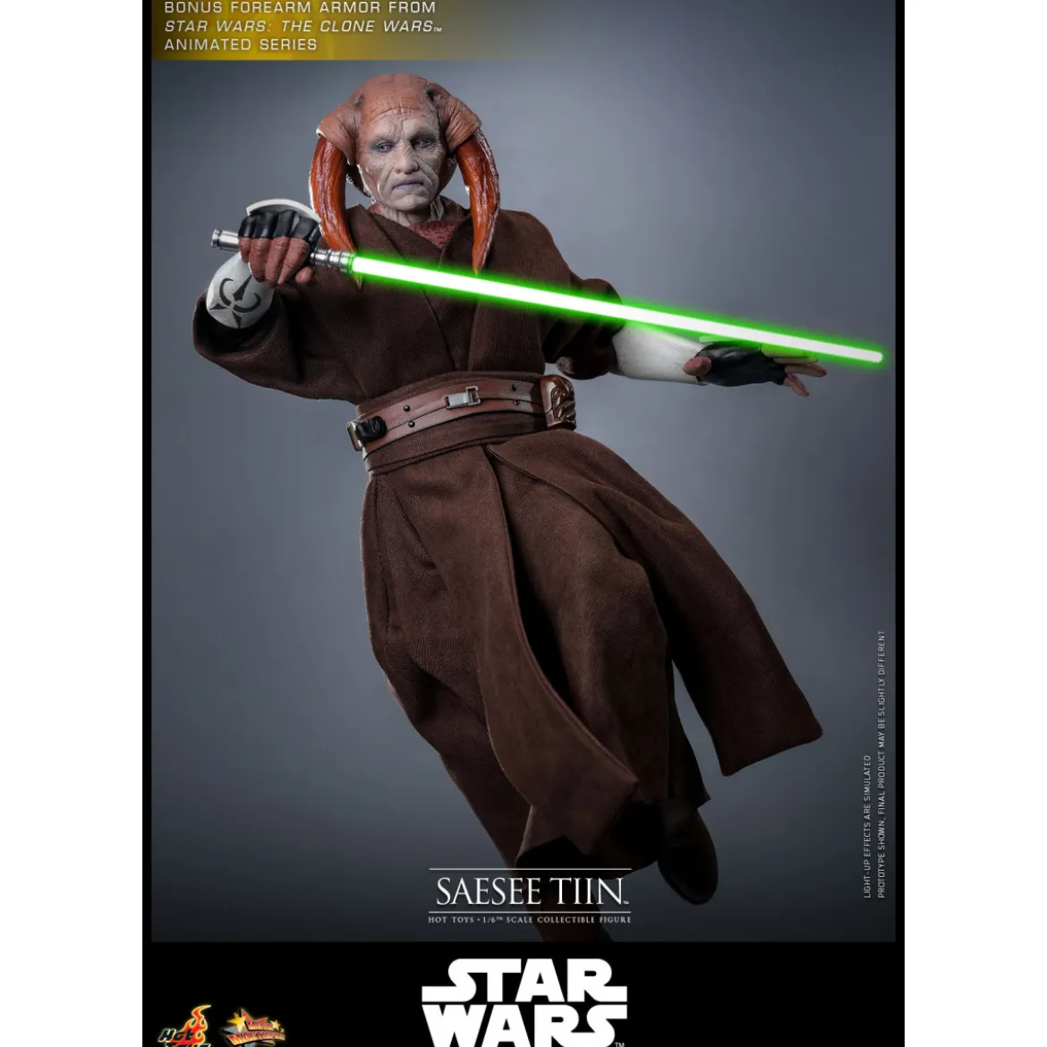 Hot Toys Star Wars - Saesee Tiin MMS1/6 - La Revanche des Sith