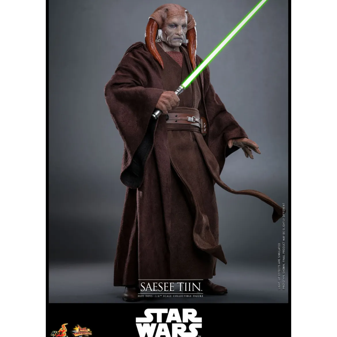 Hot Toys Star Wars - Saesee Tiin MMS1/6 - La Revanche des Sith