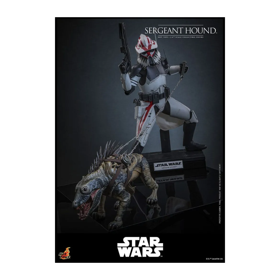 Hot Toys Star Wars - Sergeant Hound - The Clone Wars 1/6