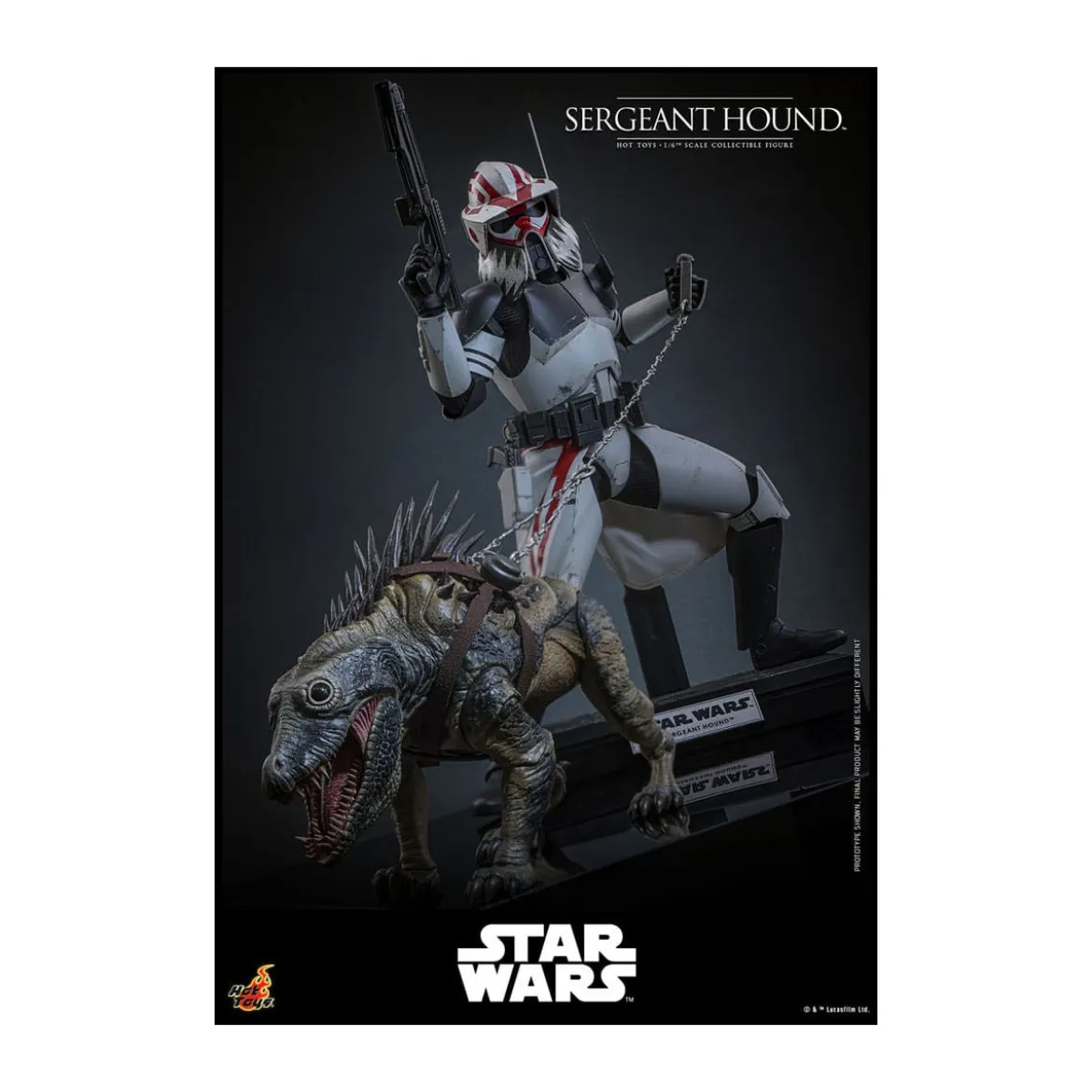 Hot Toys Star Wars - Sergeant Hound - The Clone Wars 1/6