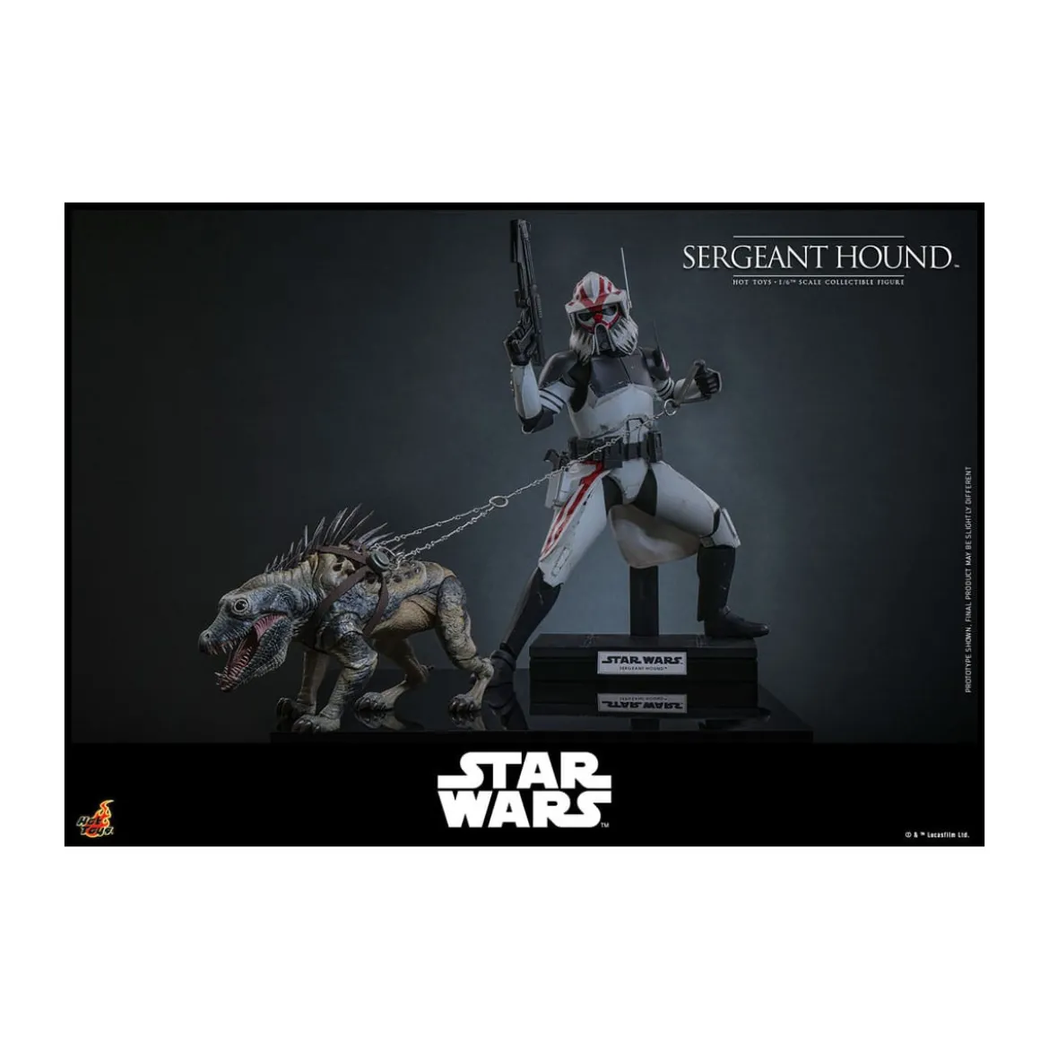 Hot Toys Star Wars - Sergeant Hound - The Clone Wars 1/6