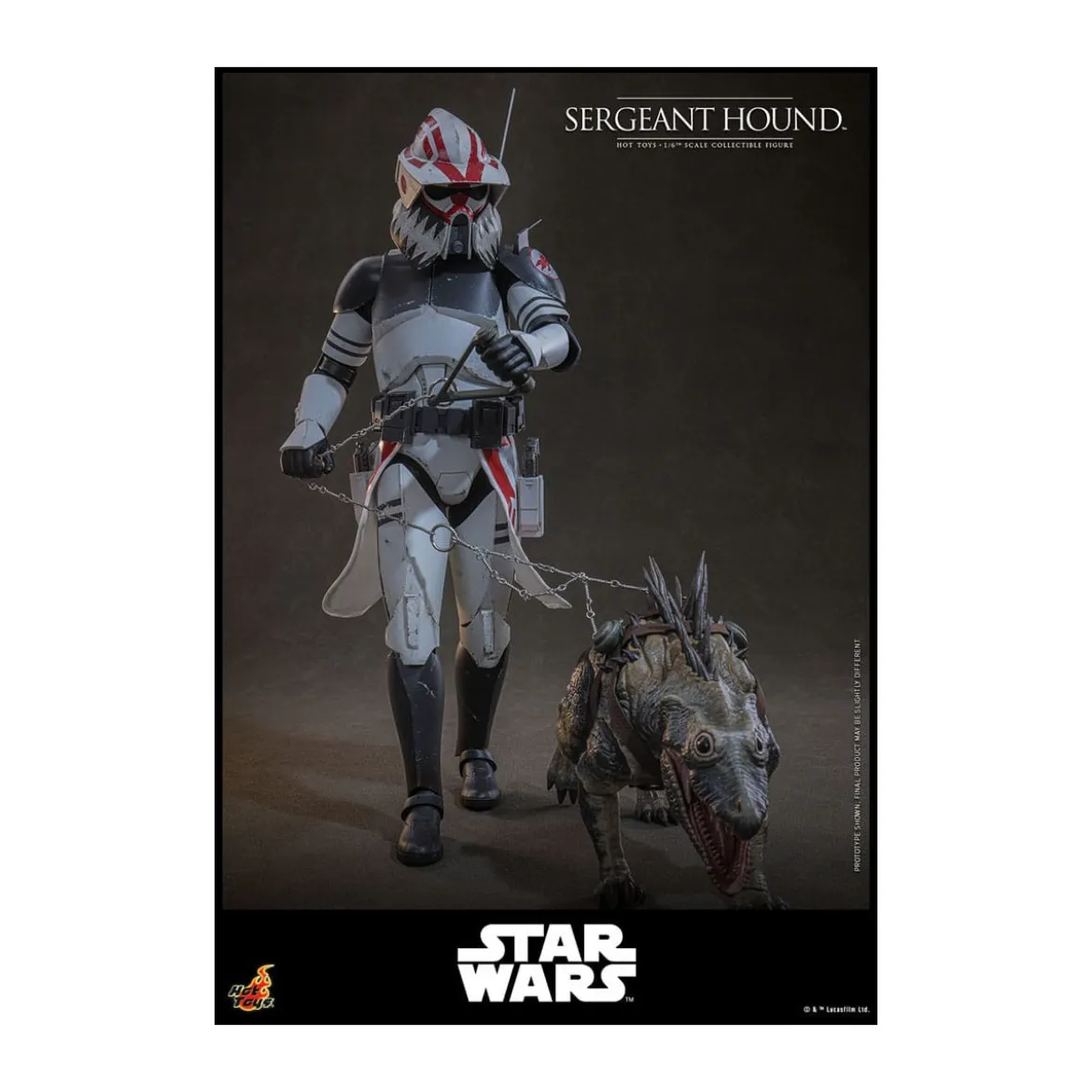 Hot Toys Star Wars - Sergeant Hound - The Clone Wars 1/6